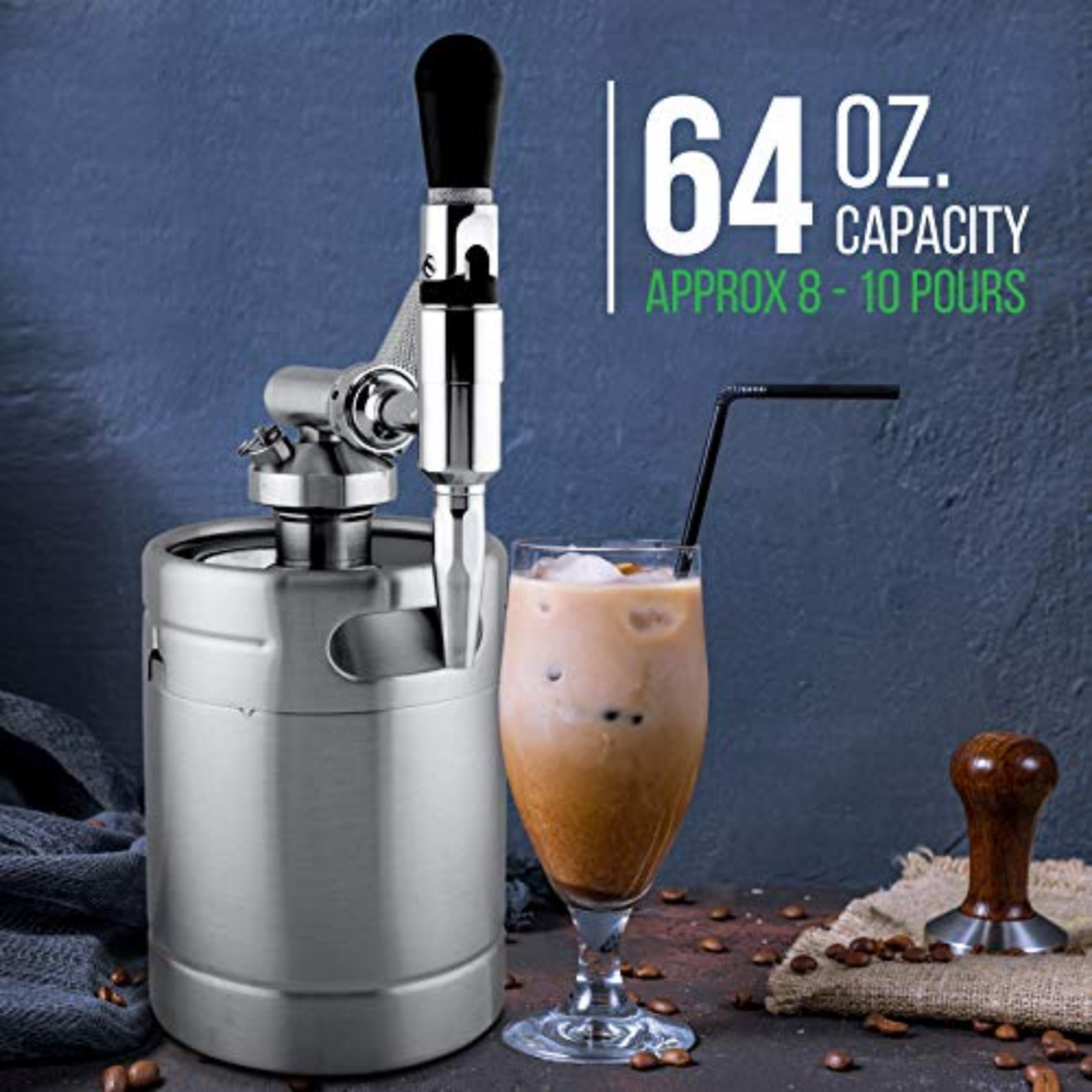 Buy Nitrogen Coffee Machine - Stainless Steel Coffee Barrel at Ravish Wears