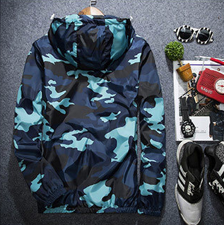 Buy Covrlge Men Jacket 2021 - Trendy Camouflage Hooded Zipper Coats at Ravish Wears