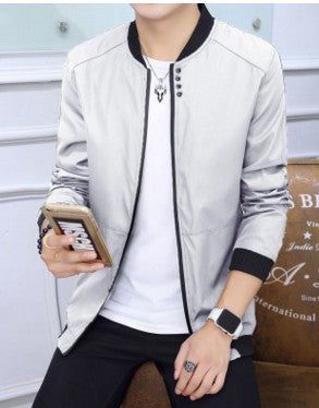 Spring Autumn Slim Fit Men's Thin Jackets