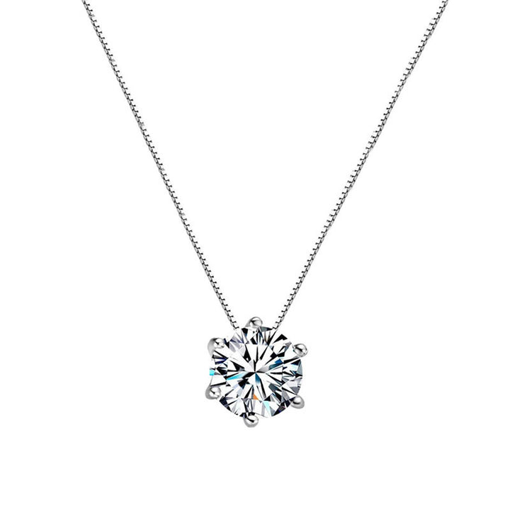 Buy Single Diamond Necklace for Women - Elegant Jewelry | Ravish Wears