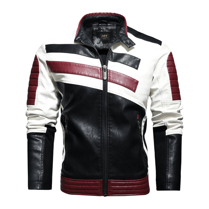 Buy Stylish Men's Leather Jackets with Stand Collar - Ravish Wears