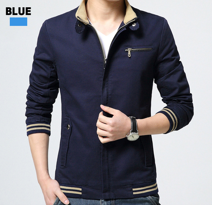 Buy Brand New Men's Casual Jacket: Stylish Spring Autumn Coat at Ravish Wears