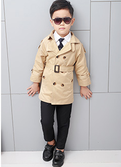 Boys' Windbreaker: Stylish Mid-Length Coat for Casual Comfort at Ravish Wears