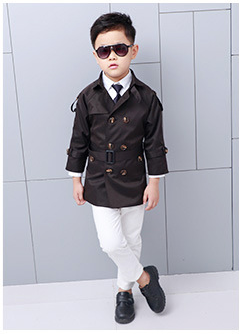 Boys' Windbreaker: Stylish Mid-Length Coat for Casual Comfort at Ravish Wears