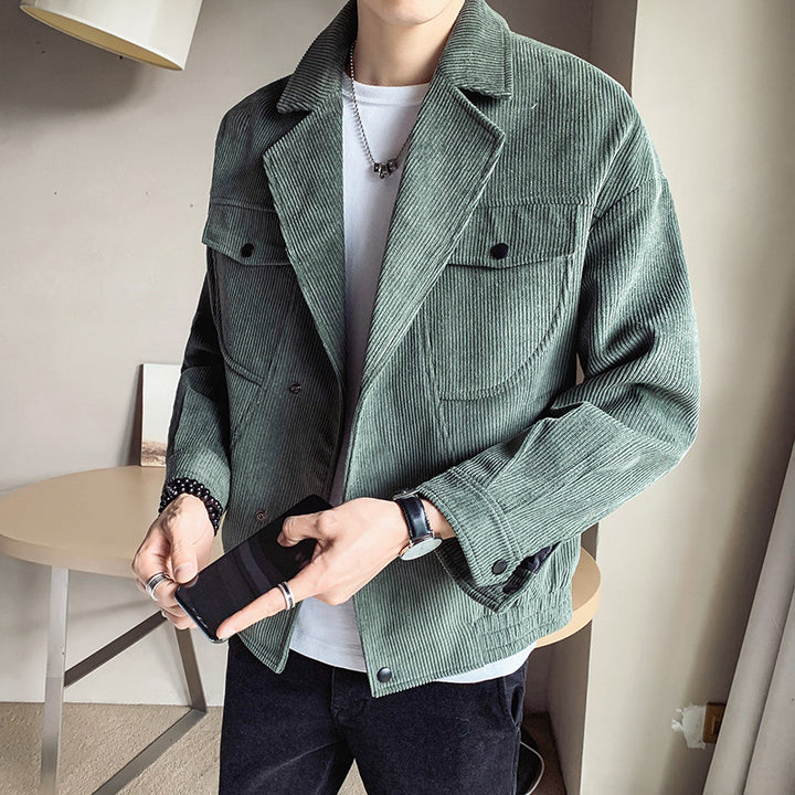 Buy New Corduroy Jacket for Men - Stylish Spring and Autumn Jackets