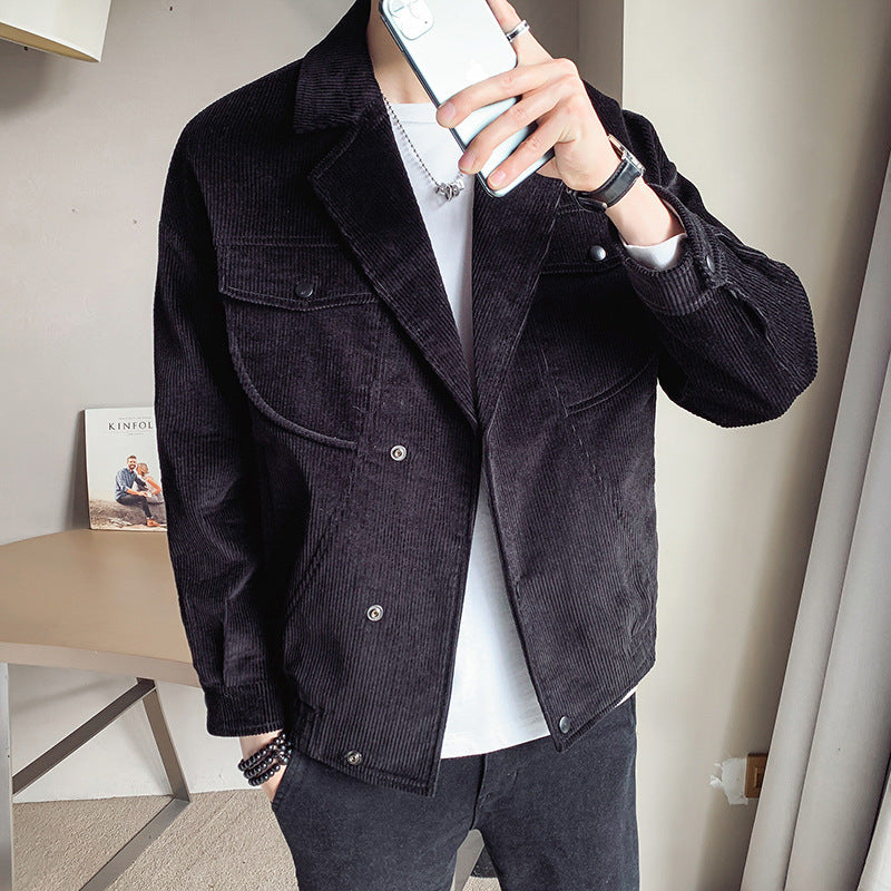 Buy New Corduroy Jacket for Men - Stylish Spring and Autumn Jackets