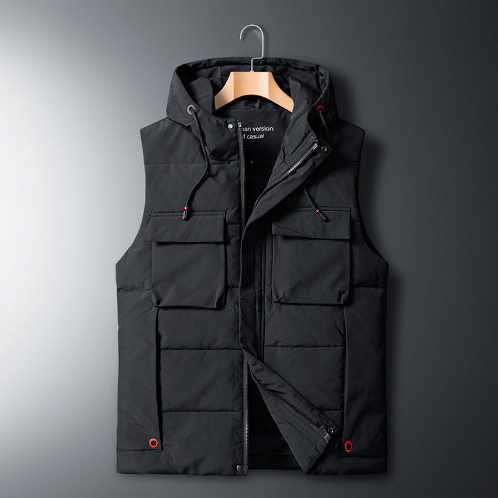 Buy Oman Men's Down Vest - High-Quality Polyester Fiber Vest at Ravish Wears