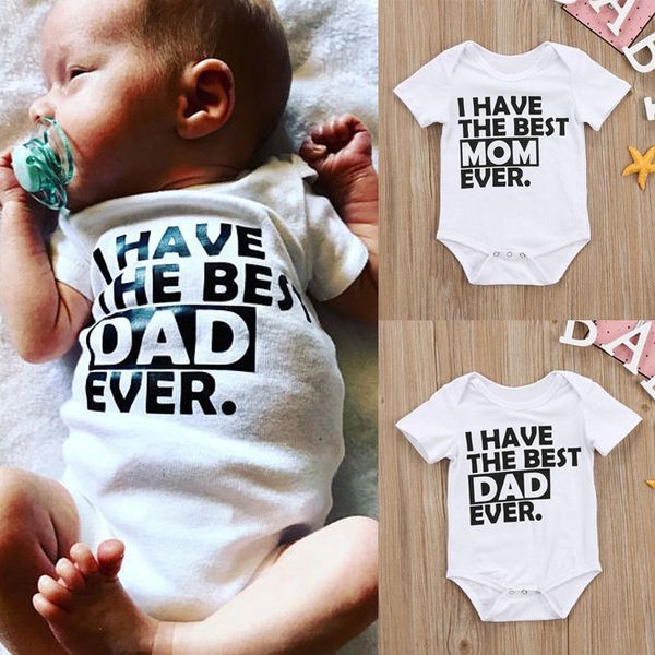 MomDad Baby Romper