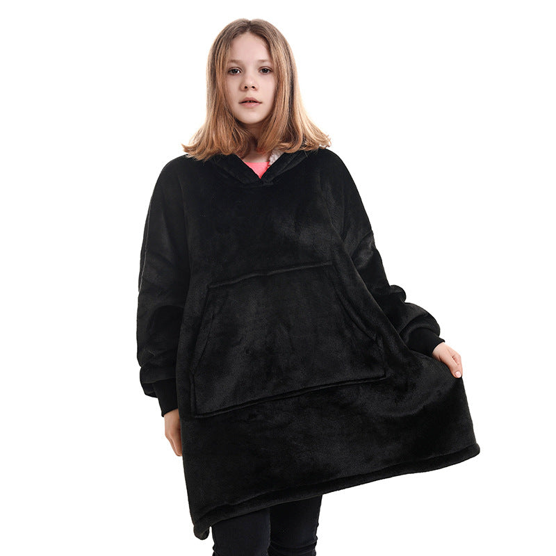 Buy Hooded Pullover Sweater - Stay Cozy in Stylish Winter Pajamas Blanket at Ravish Wears