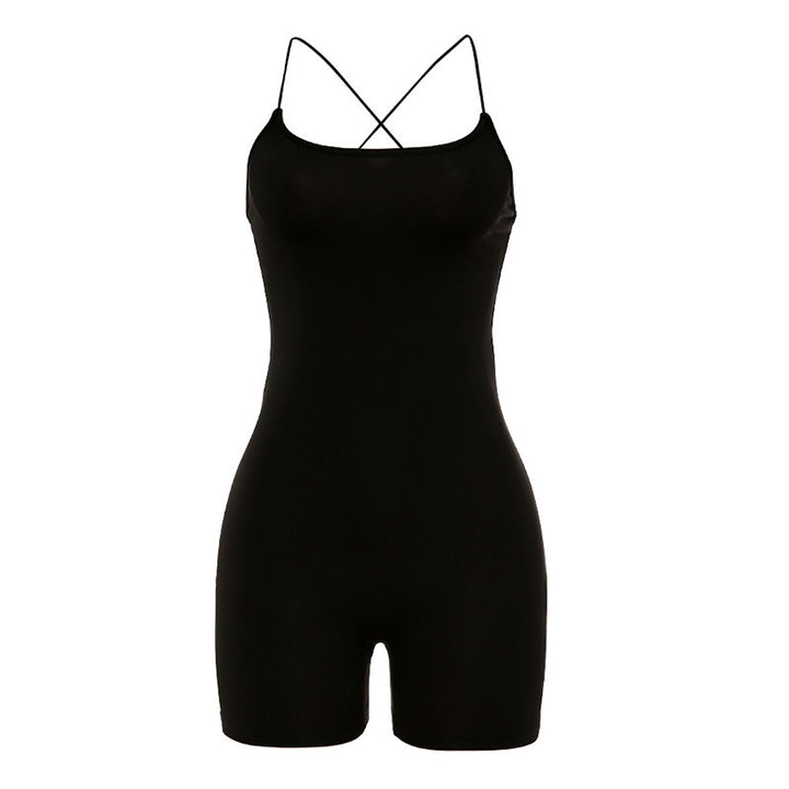 Woman Rompers Bar Club Bodycon Bodysuit Jumpsuit