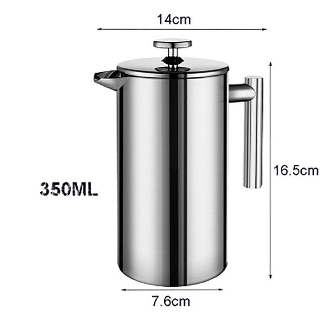 Buy Stainless Steel French Press Coffee Maker - Elevate Your Brewing Experience at Ravish Wears