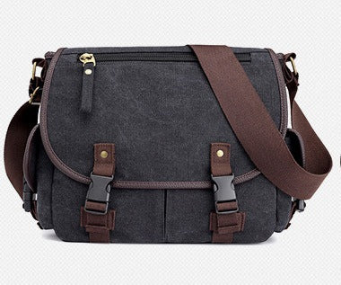 Canvas schoudertassen voor heren Casual tassen voor heren Messenger bags Multifunctionele tassen