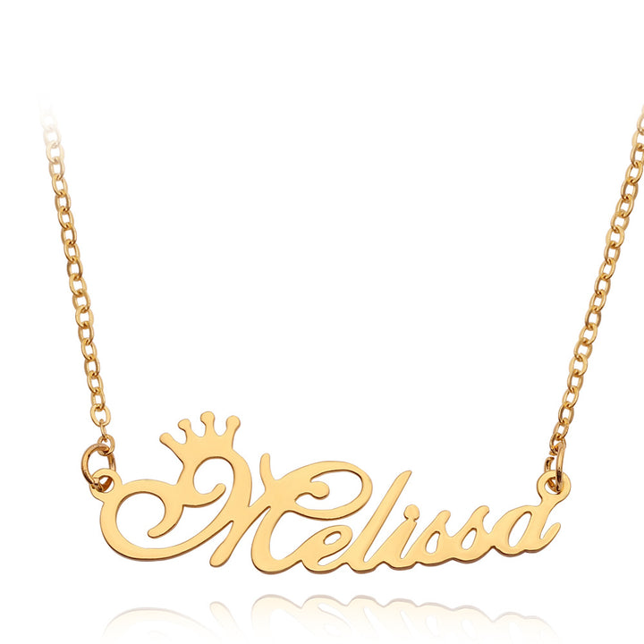 Buy Personalized Name Necklace - Unique Alloy Pendant at Ravish Wears