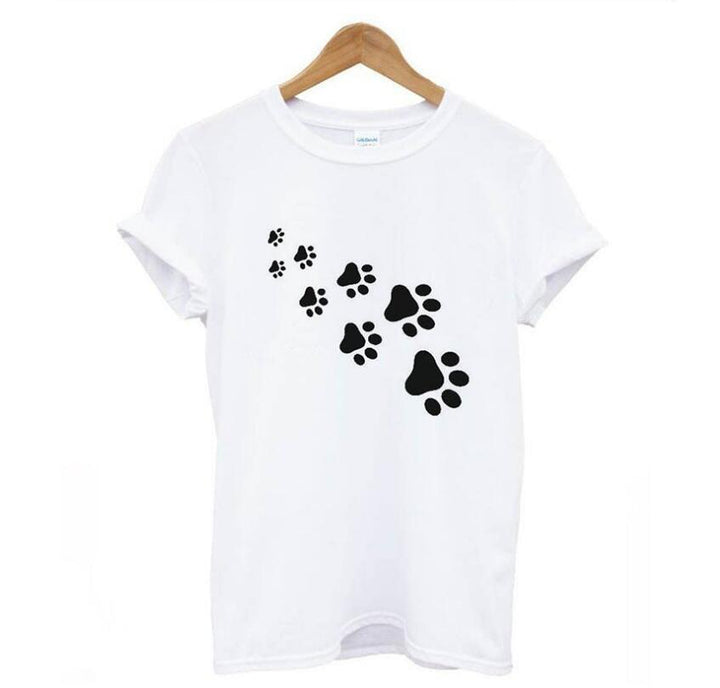 Buy Cat Paw Tshirt - Comfortable Cotton Tee for Every Cat Lover at Ravish Wears