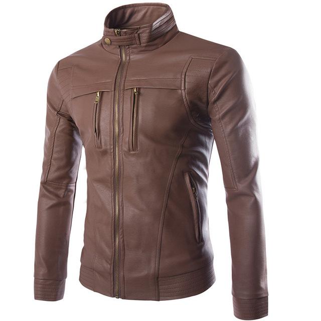 Buy Striven Men's Leather Jacket - Premium Style at Ravish Wears