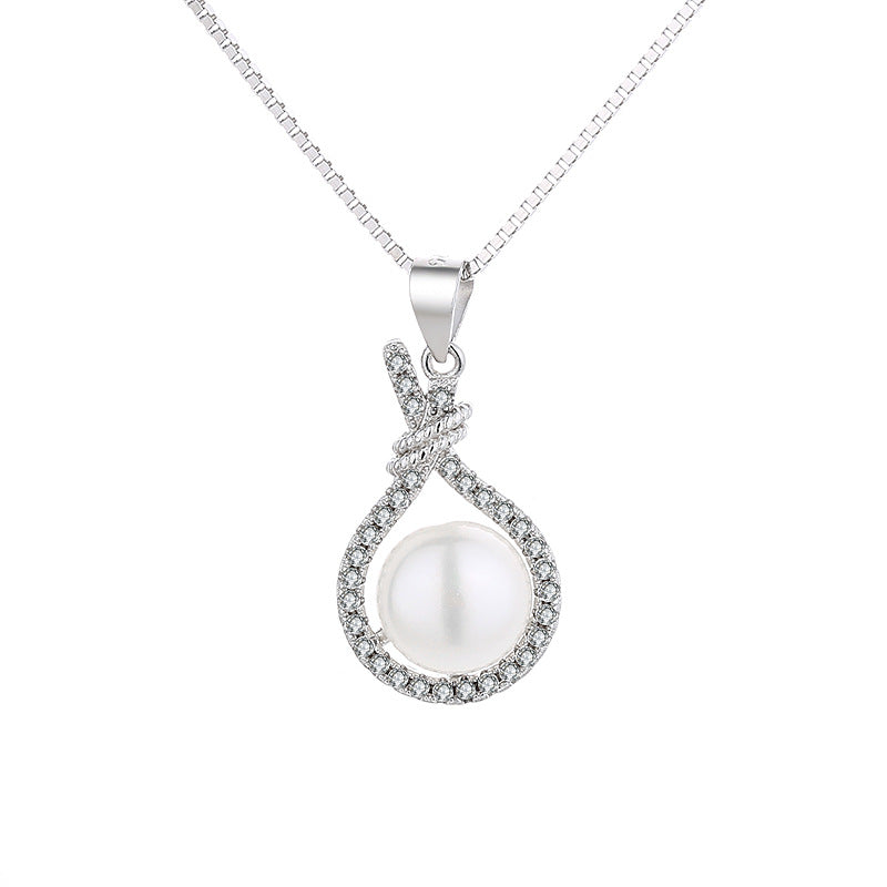 Buy Elegant Pearl Pendant Necklace for Women - Ravish Wears