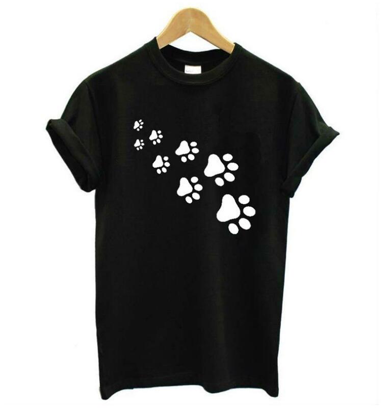 Buy Cat Paw Tshirt - Comfortable Cotton Tee for Every Cat Lover at Ravish Wears