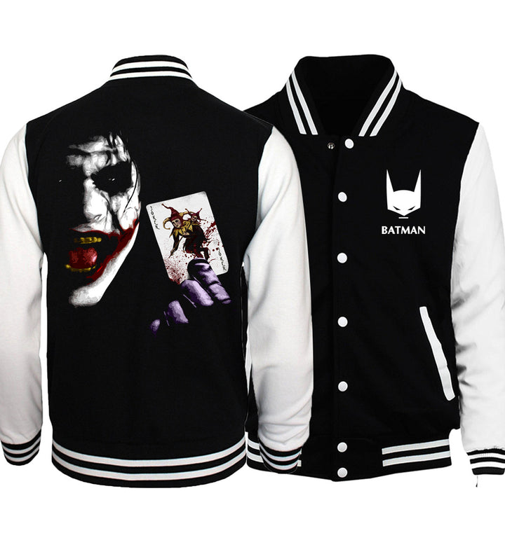 Hip-hop men's baseball jackets