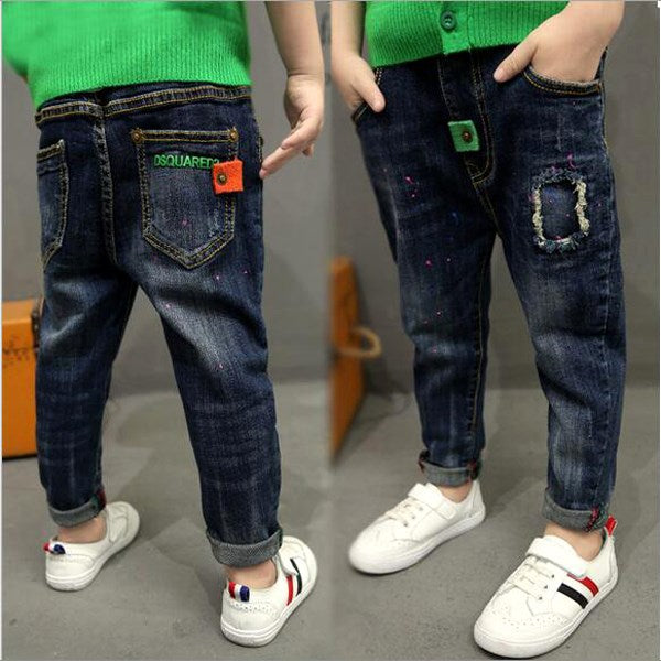 Buy Trendy Boys Winter Jeans Trousers - Warm and Stylish Pants for Kids at Ravish Wears