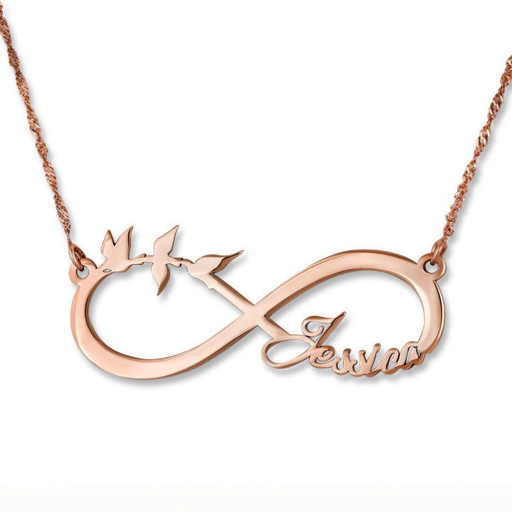 Personalized Stainless Steel Custom Cut Name Necklace Private Custom