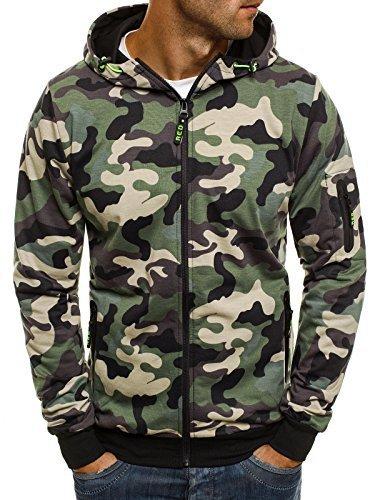 Buy Stylish Camouflage Cardigan Hoodies - Affordable Fashion at Ravish Wears