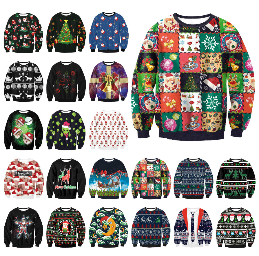 Buy Ugly Christmas Sweater - Festive Tops for Autumn & Winter at Ravish Wears