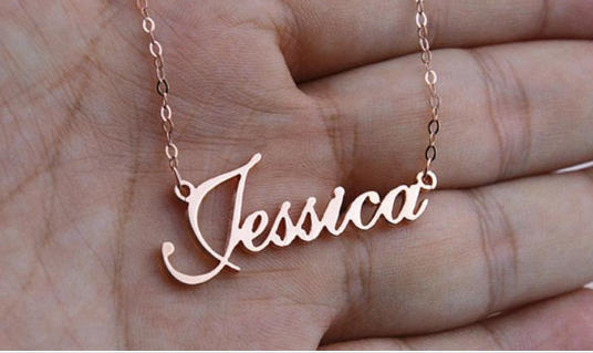 Buy Personalized Titanium Steel Name Necklace - Ravish Wears