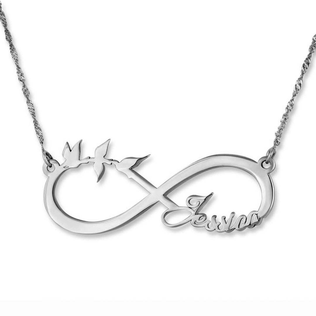 Personalized Stainless Steel Custom Cut Name Necklace Private Custom