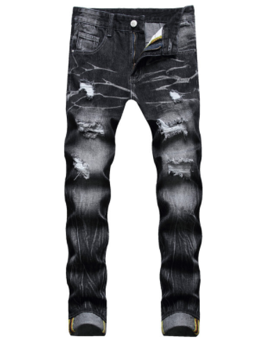 Buy Men's Vintage Distressed Denim Jeans - Timeless Style at Ravish Wears