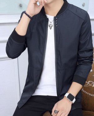 Spring Autumn Slim Fit Men's Thin Jackets