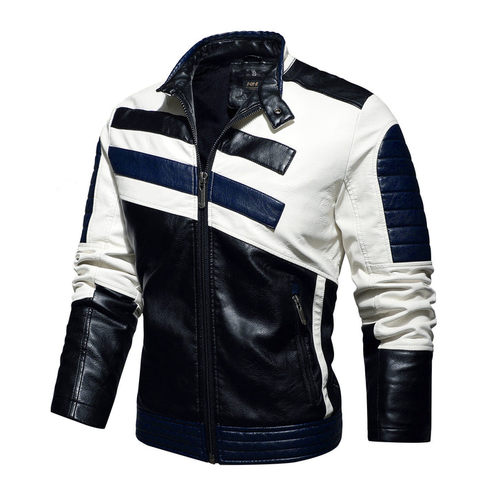 Buy Stylish Men's Leather Jackets with Stand Collar - Ravish Wears