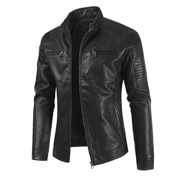 Buy Trendy Youth Zipper Leather Jacket - Winter Fashion | Ravish Wears