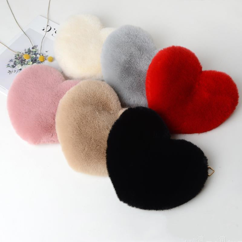 Buy Love Bags for Women - Plush Chain Shoulder Bags for Valentine's Day Parties 