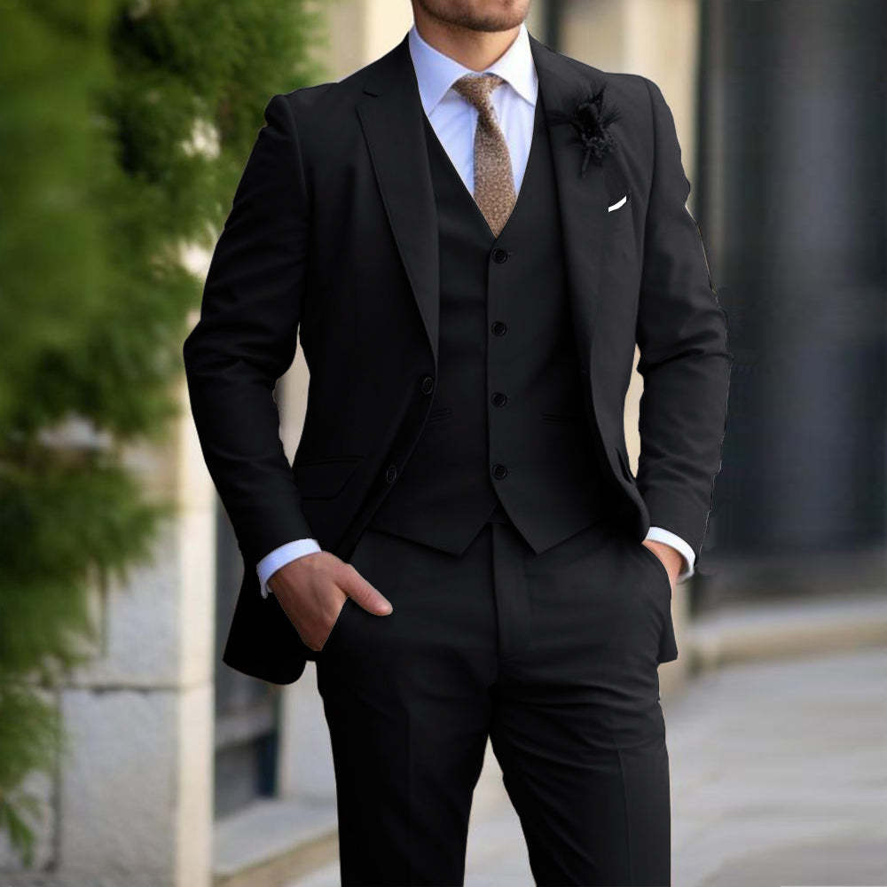 Hot Men's Fashionable Gift Casual Slim Fit Suit