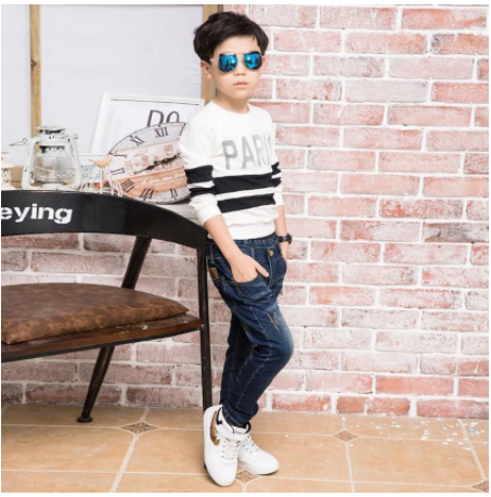 Buy Boys' Jeans: Korean Style Trousers for Trendy and Comfortable Fashion at Ravish Wears