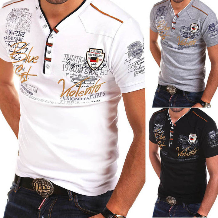 Buy Men's Fashion Short-Sleeved Summer T-shirts - Trendy Styles at Ravish Wears