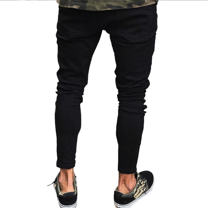 Buy Stylish Men's Long Basic Broken Jeans | Ravish Wears