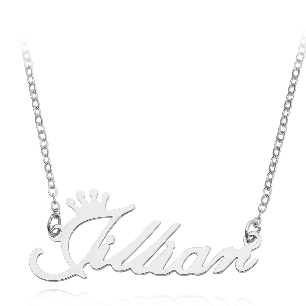 Buy Personalized Name Necklace - Unique Alloy Pendant at Ravish Wears