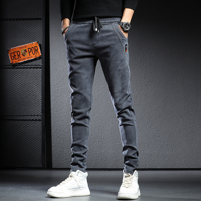 Buy Elastic Waist Jeans - Men's Skinny Stretch Trousers for Stylish Comfort at Ravish Wears