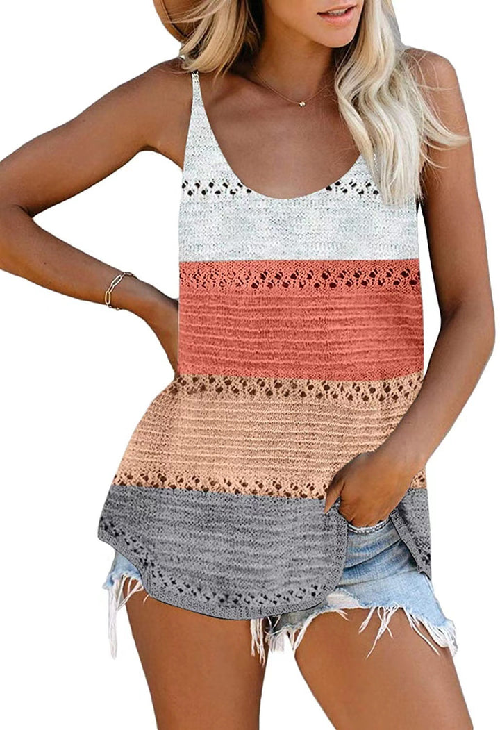 Buy Loose Camisole Knit Beach Top - Trendy Women's Beachwear at Ravish Wears