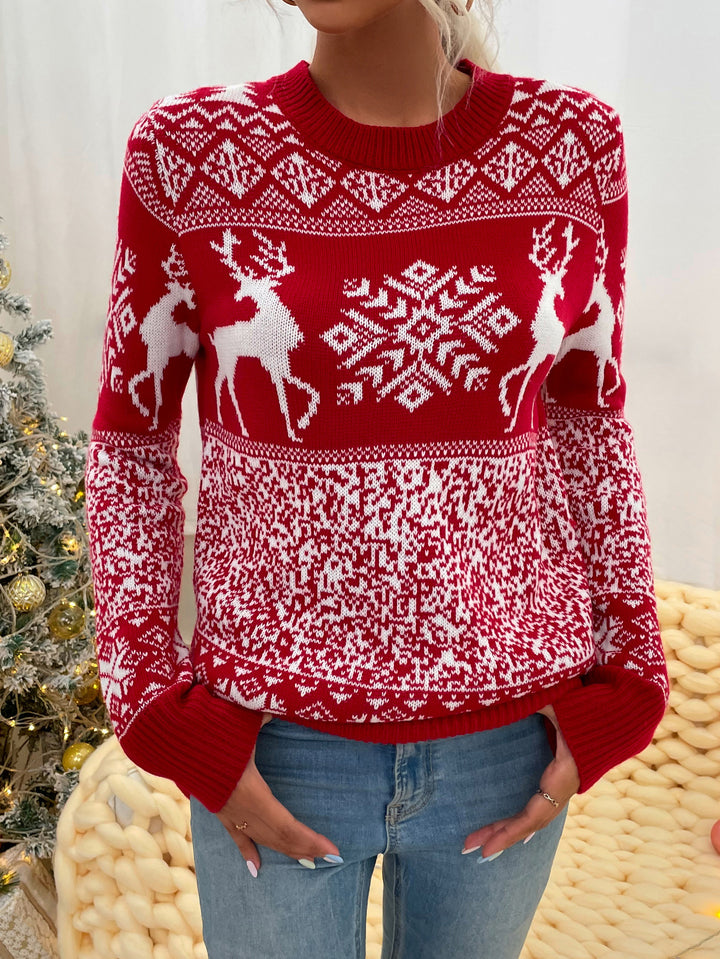 Buy Christmas Woolen Sweater - Cozy Festive Knitwear at Ravish Wears Christmas Woolen Sweater