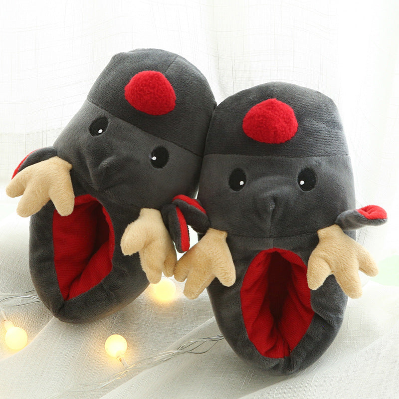 Buy Christmas Shoes - Cute Elk Home Slippers for Cozy Holiday Comfort at Ravish Wears