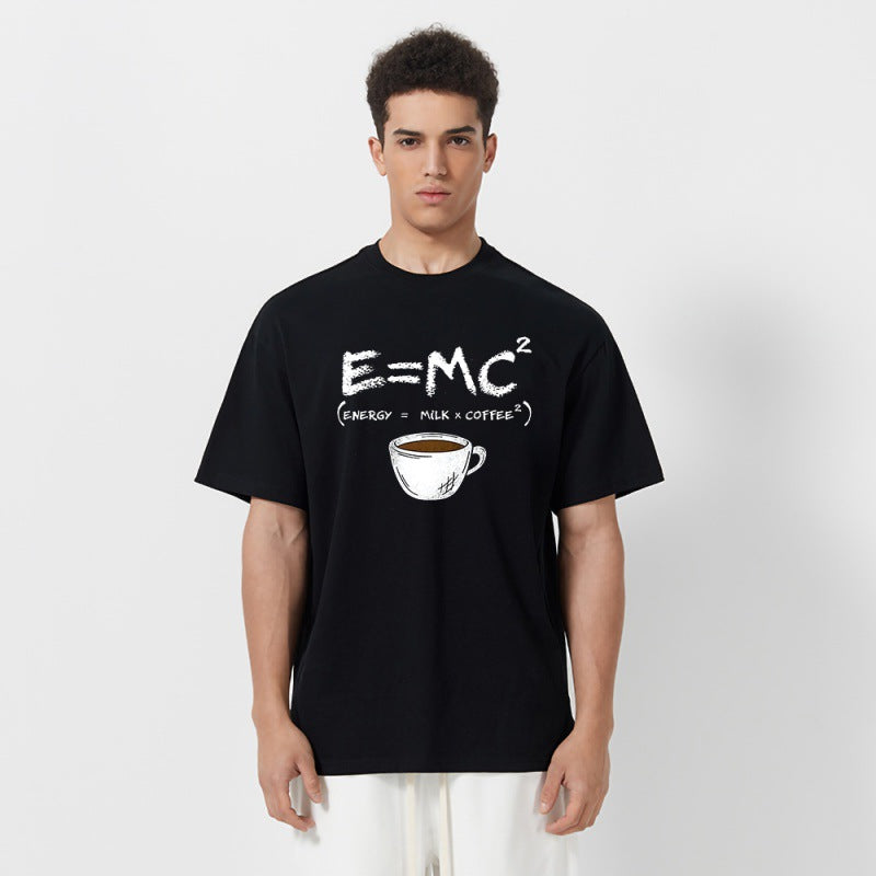 Buy EnergyMilk Coffee Printing Men's T-shirt - Stylish and Comfortable at Ravish Wear