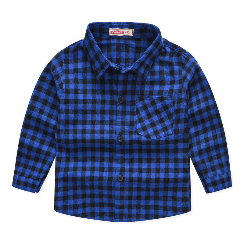 Buy Stylish Plaid Shirts for Boys and Girls - Handsome Tops for Trendy Kids at Ravish Wears