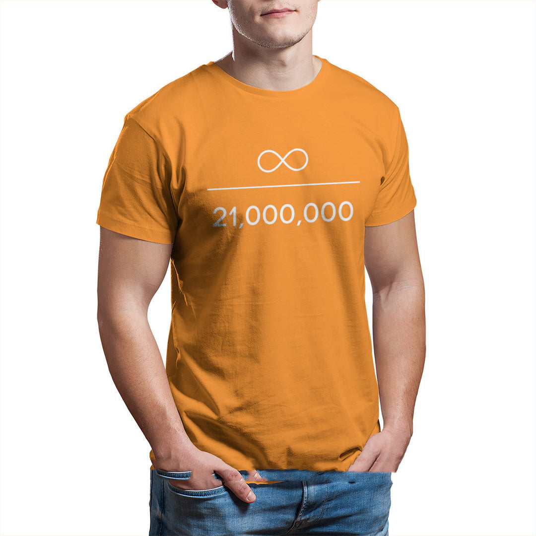 Infinity Divided By Million Unique TShirt Bitcoin