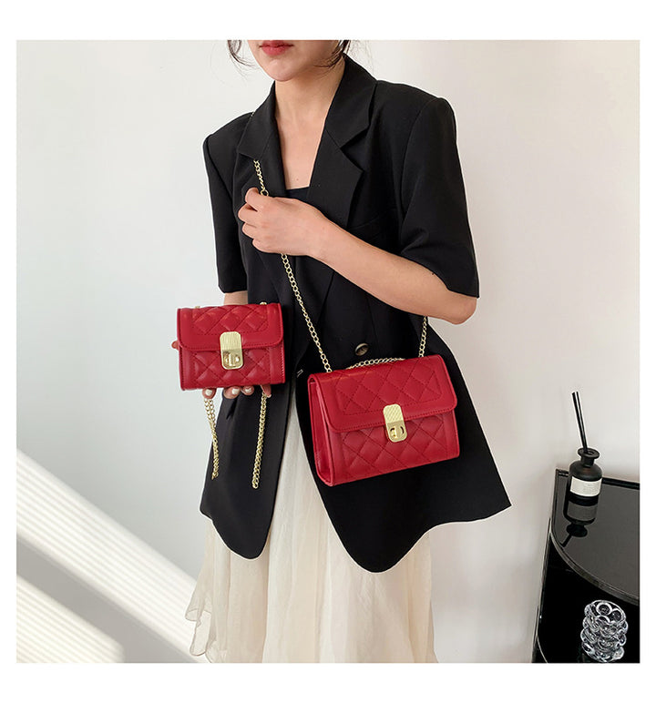 Diamond Fashion Shoulder Simple Niche Design Women Bags